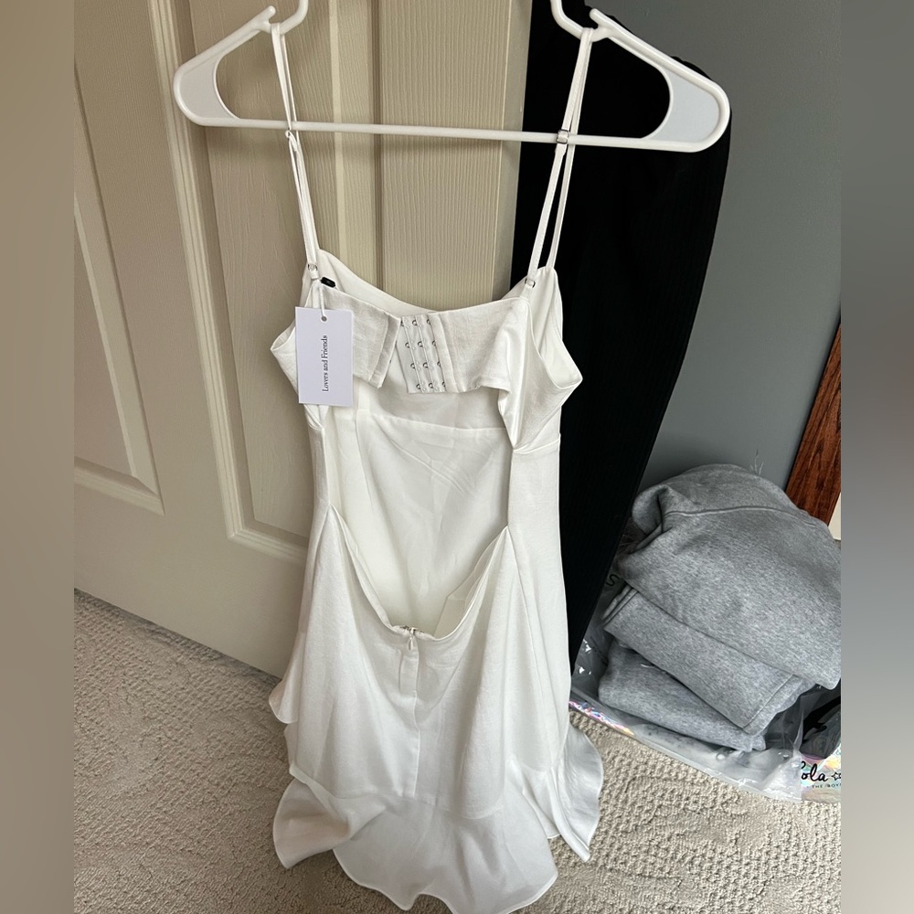 Lovers & Friends Sweetie White Dress XS NWT - Picture 13 of 13